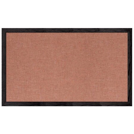 United Visual Products Combo Board, 18"x24", White Frame/Black Porcelain & Cork UVDECORK1824W-BLKPORC-CORK